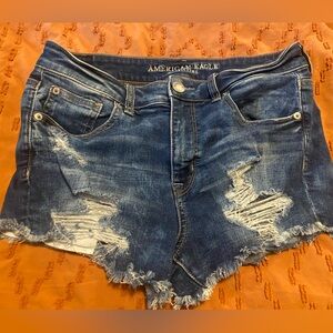 American Eagle Outfitters Blue Denim Shorts